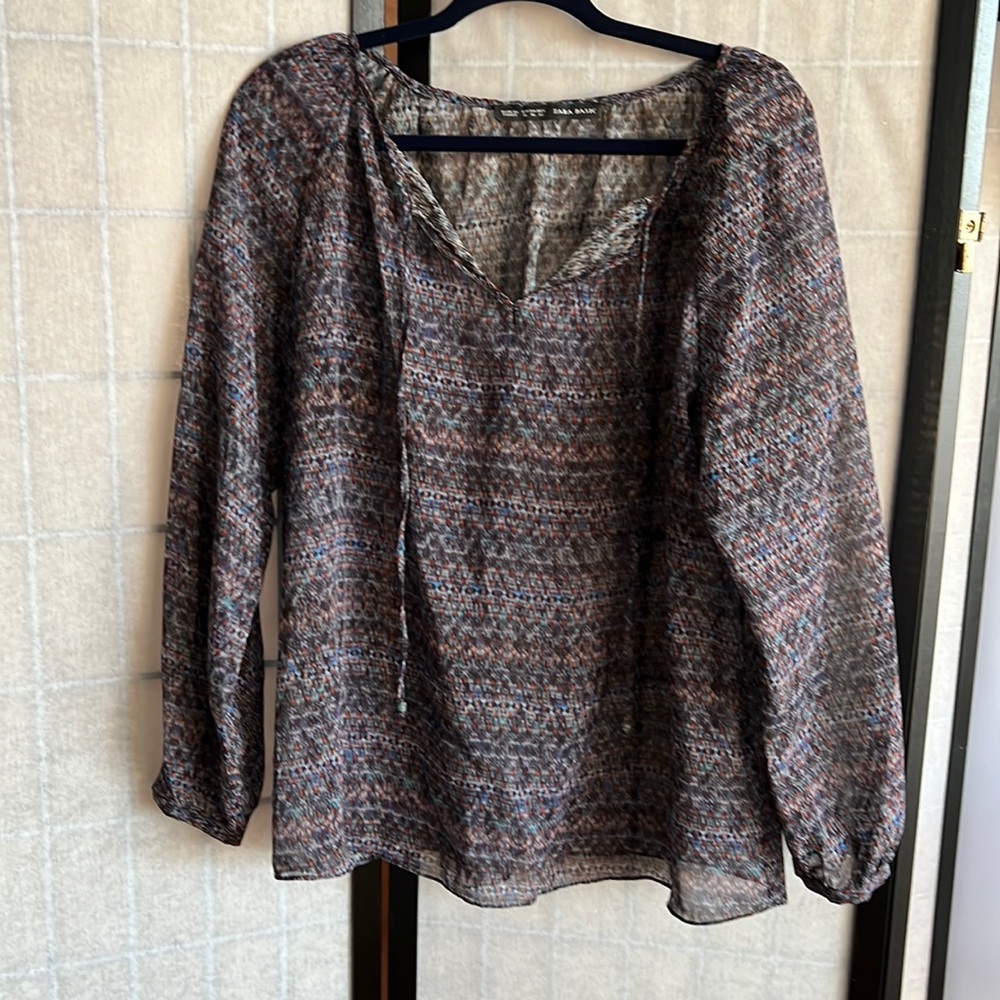 Zara blouse XL